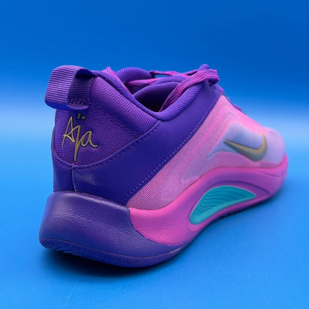 Nike A'One A'ja Wilson Dawn Staley Fierce Purple HF7001-500 6Y 7.5W